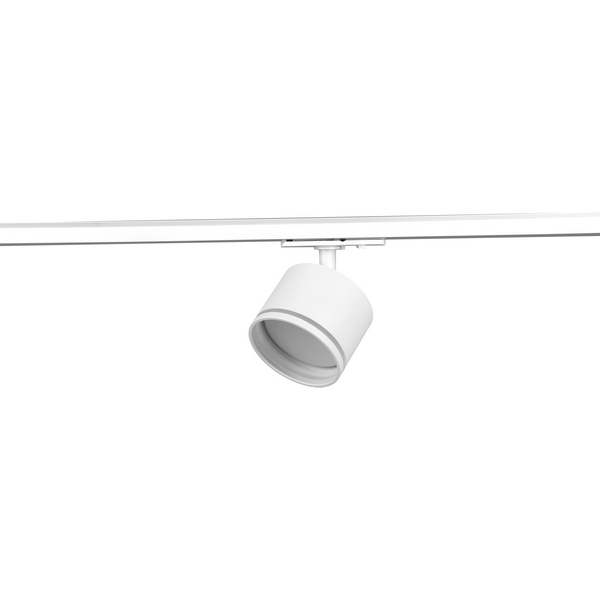 Изображение товара Трековый светильник однофазный ЭРА TR75 GX53 WH 15W для помещений