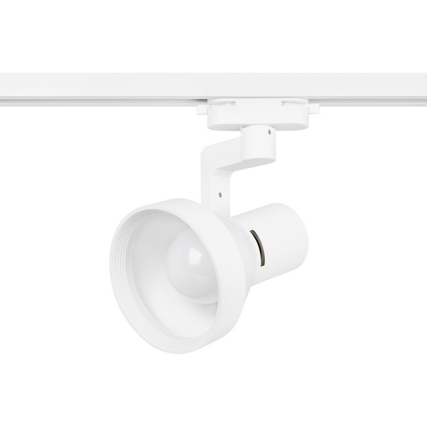 Трековый светильник однофазный 220V ЭРА TR78-E27 WH