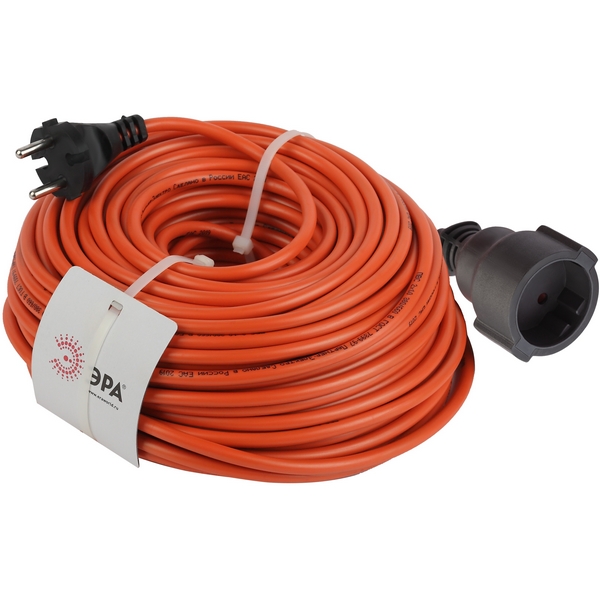 

Удлинитель одноместный без заземления 40 метров ЭРА UPx-1-2x1-40m, UPx-1-2x1-40m