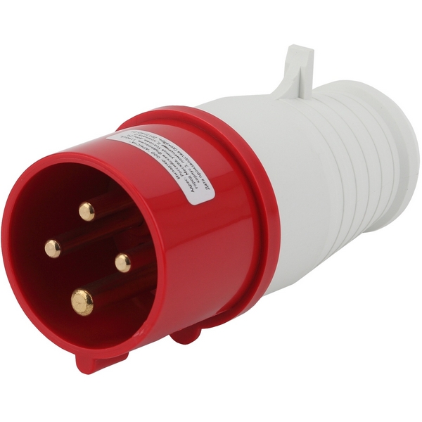 Изображение товара Вилка 380В IP44 ЭРА V-16-3P-PE-IP44