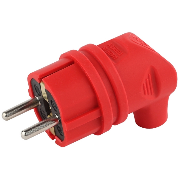 

Вилка угловая с заземлением ЭРА V9-RED-IP44, Красный, V9-RED-IP44