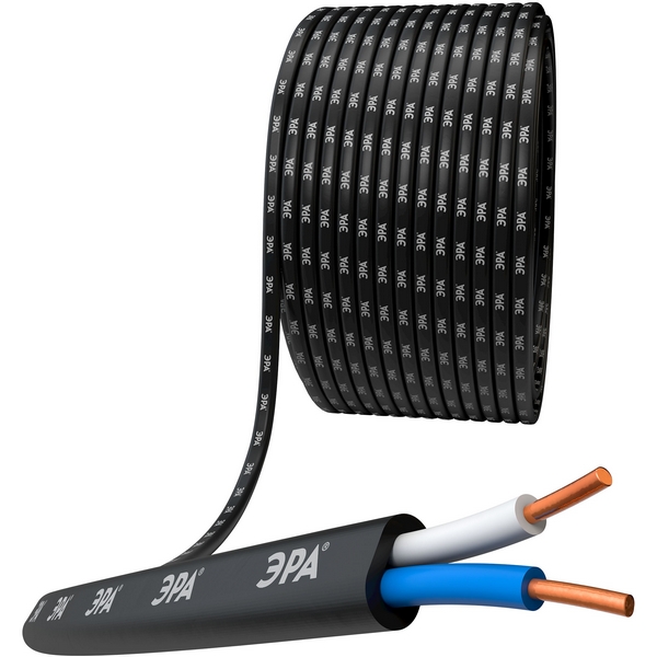 Изображение товара Кабель ВВГ-Пнг(А)-LS 2х2,5 мм2 10м ЭРА ВП2-2,5LS-10 для внутренней проводки