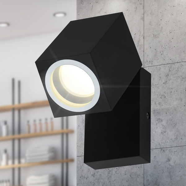 Изображение товара Архитектурная подсветка ЭРА WL37 BK для уличного и фасадного освещения