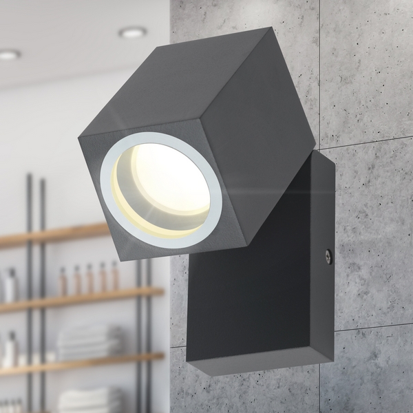 Изображение товара Архитектурная подсветка ЭРА WL37 GR для уличного освещения фасадов и сада