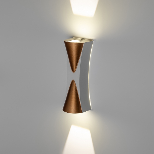 Изображение товара Архитектурная светодиодная подсветка ЭРА WL43 WH+GD уличное освещение фасадов