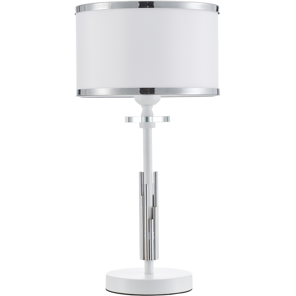 

Настольная лампа E27*60W Matt white/Chrome Escada Effect 10157/T, Effect 10157/T