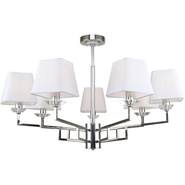 Изображение товара Потолочная люстра Escada Rhapsody 10161/7PL Nickel 7 ламп E14 классика