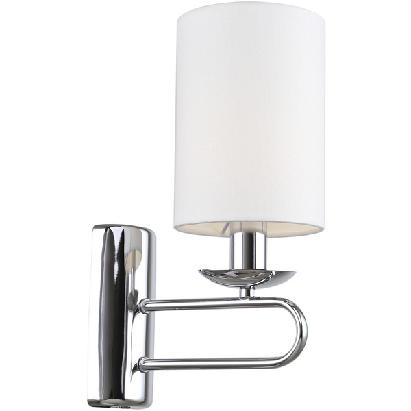 

Бра 10166/1A E14*40W Escada Eclipse Chrome, Белый, Eclipse 10166/1A Chrome