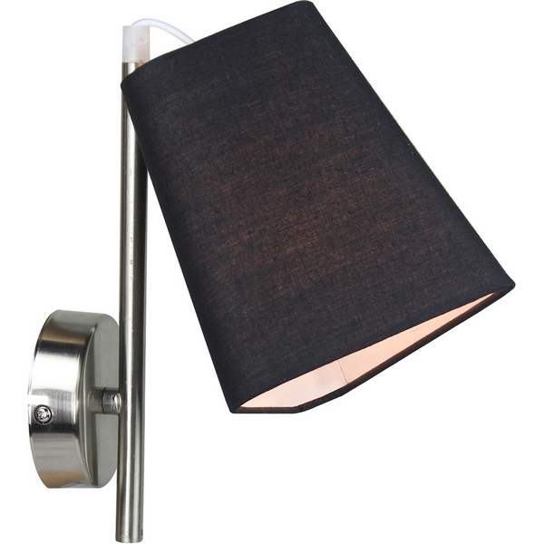 

Бра Escada Hall 10185/1A E14*40W Chrome/Black, Черный, Hall 10185/1A Black