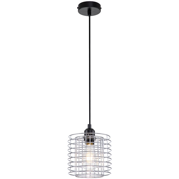 

Подвесной светильник 10190/1S E27*40W Escada GRID Chrome, GRID 10190/1S Chrome