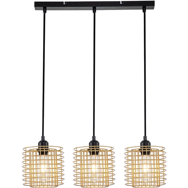 

Подвесной светильник 10190/3S E27*40W Escada GRID Gold, Золото, GRID 10190/3S Gold