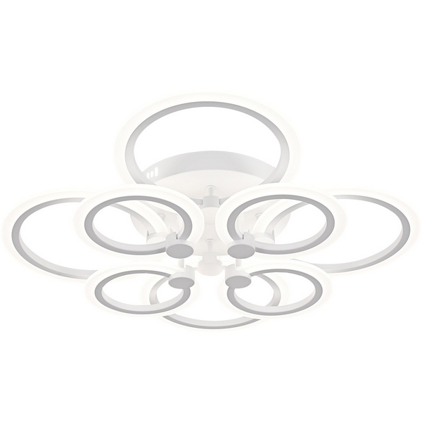 

Потолочный светильник Escada 10206/8LED 111W White, Белый, Orbita 10206/8LED