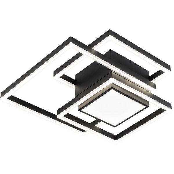 

Потолочная люстра (+ночной режим) с пультом Escada Twins 10242/4LED 143W Black, Черный, Twins 10242/4LED