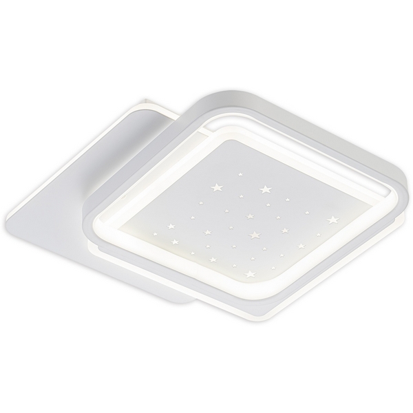 

Потолочная люстра с пультом светодиодная звездное небо Escada Erna 10253/3LED, Белый, Erna 10253/3LED
