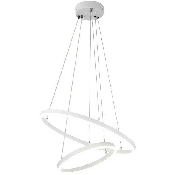 

Подвесная люстра (+ночной режим) с пультом Escada Void 10254/2LED 66W White APP (Умный дом), Белый, Void 10254/2LED White APP