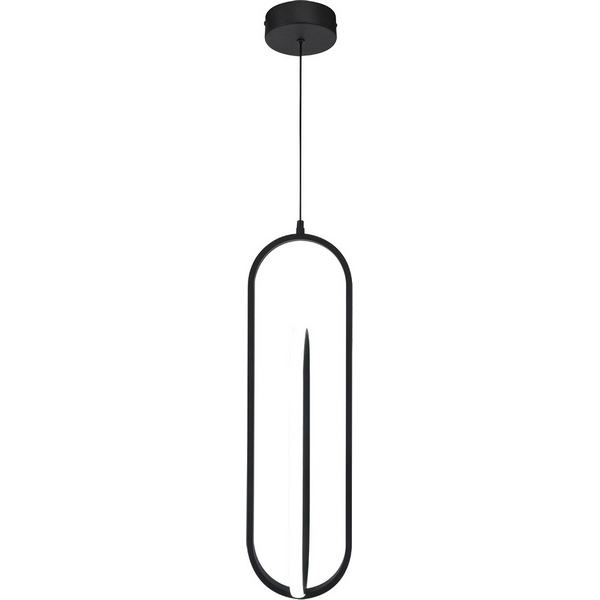 

Подвесной светодиодный светильник Escada Orbital 10255/2LED 25Вт, с ПДУ, металл/силикон, черный, Orbital 10255/2LED