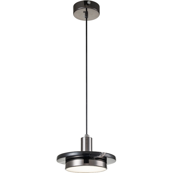 

Подвесной светильник светодиодный Escada Torano 10260/1LED Black marble, Черный, Torano 10260/1LED Black marble