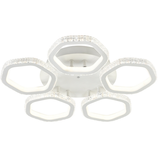 

Потолочная люстра (+ночной режим) с пультом 10263/5 LED*180W Escada Centauri 10263/5LED, Белый, Centauri 10263/5LED
