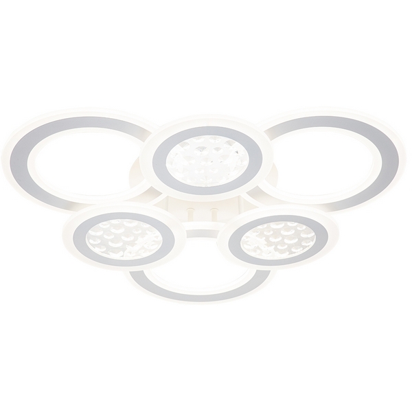 

Потолочная люстра (+ночной режим) с пультом 10267/6 LED*170W Escada Drop 10267/6LED, Белый, Drop 10267/6LED