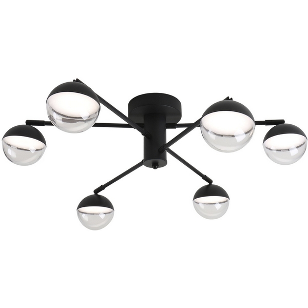 

Потолочная люстра на штанге Escada Diverse 10271/6LED Black, Черный, Diverse 10271/6LED Black