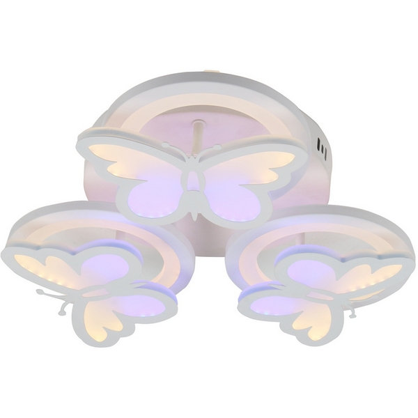 

Потолочный светильник Escada 10272/6LED 88W White, Белый, Butterfly 10272/6LED