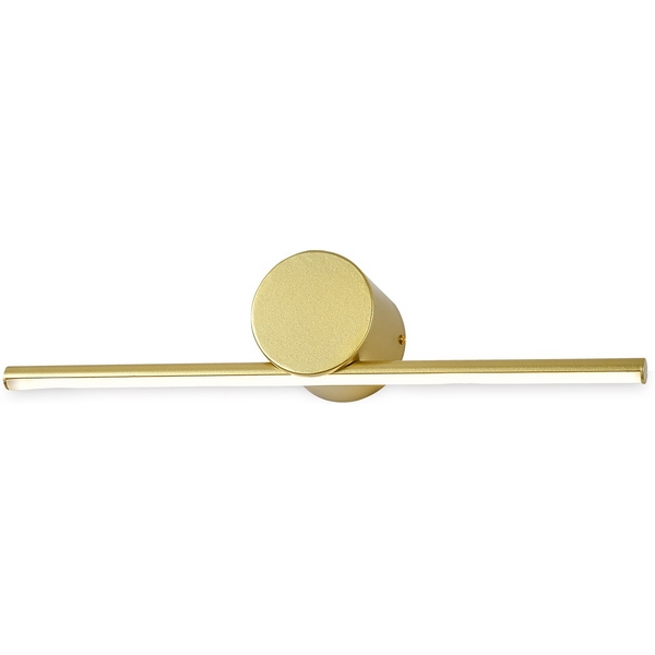 

Настенный светодиодный светильник Escada Line 10281/1LED Gold 10Вт, металл/силикон, золото, Line 10281/1LED Gold