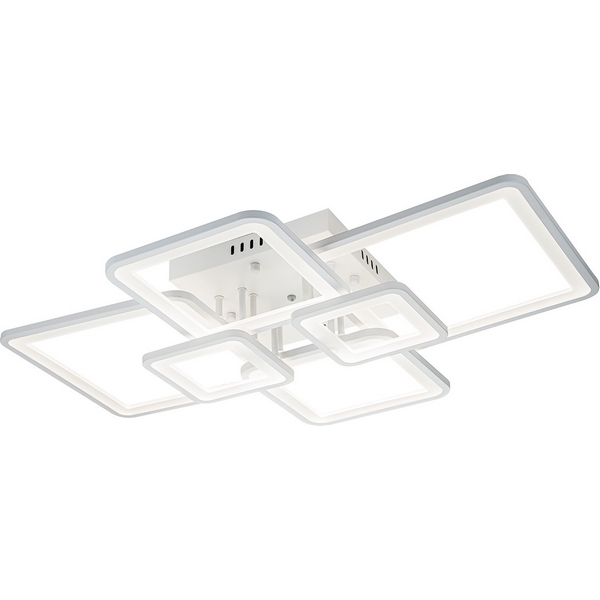 

Потолочная люстра (+ночной режим) с пультом Escada Plain 10286/6 LED*154W White, Белый, Plain 10286/6LED