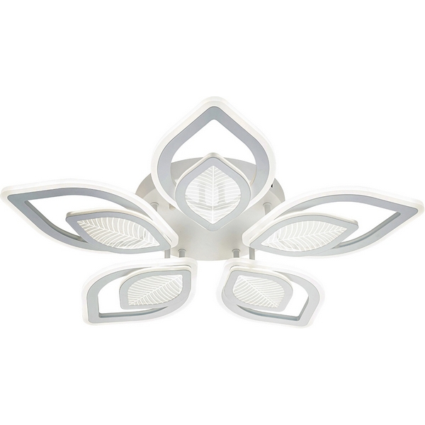 

Потолочная люстра (+ночной режим) с пультом Escada Anise 10288/10 LED*130W White, Белый, Anise 10288/10LED