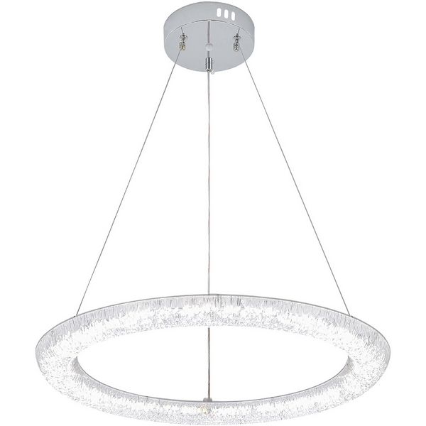 

Подвесной светильник с пультом светодиодный в форме кольца Escada Horda 10293/1LED, Белый, Horda 10293/1LED