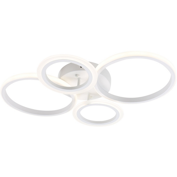 

Потолочный светильник с пультом и ночным режимом Escada Expanse 10294/4LED 65W White, Белый, Expanse 10294/4LED