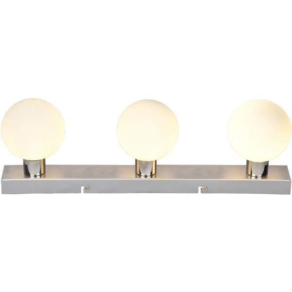 

Настенный светильник IP44 Escada 1100/3 (плафоны шарики), Хром, 1100/3