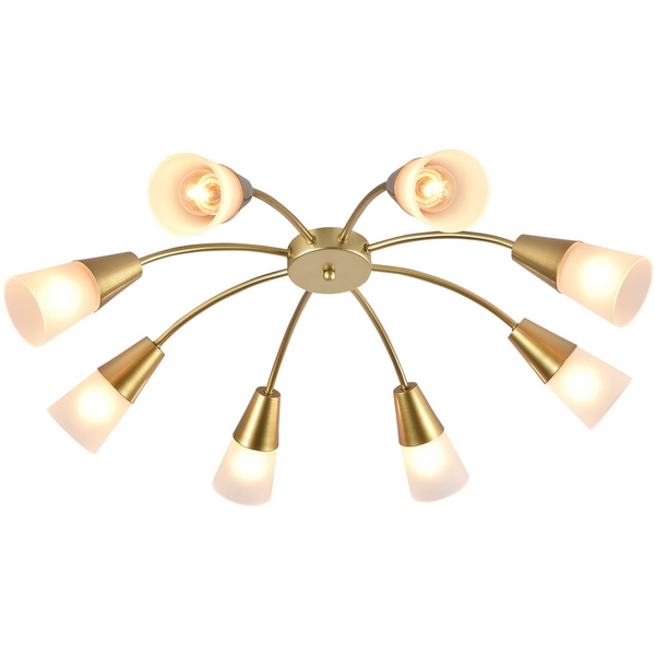 

Потолочная люстра Escada Aquilegia 1100/8P Gold, Золото, Aquilegia 1100/8P Gold