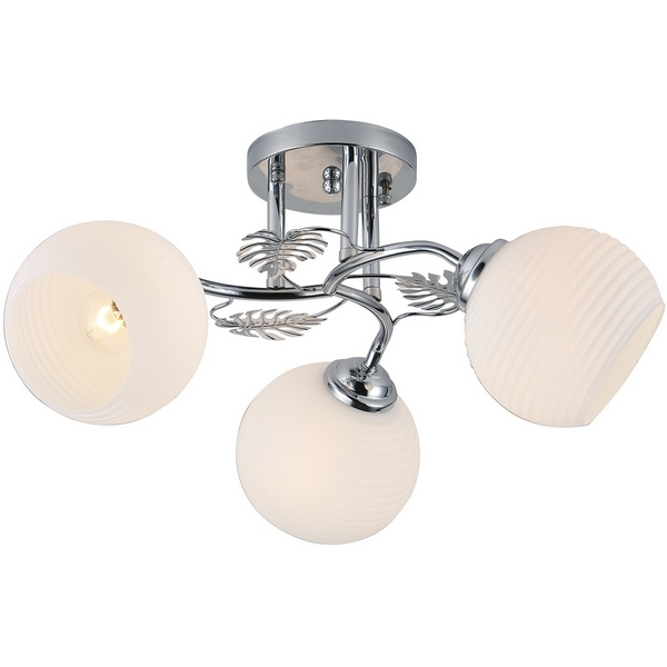 

Потолочная люстра на штанге Escada Kalina 1119/3PL E27*40W Chrome, Kalina 1119/3PL