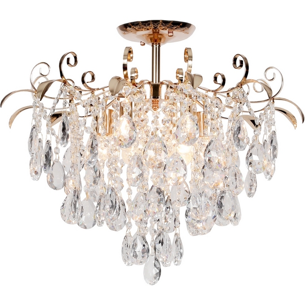 

Потолочная люстра на штанге E27*60W Escada Kelly 1123/6PL Gold, Прозрачный, Kelly 1123/6PL Gold