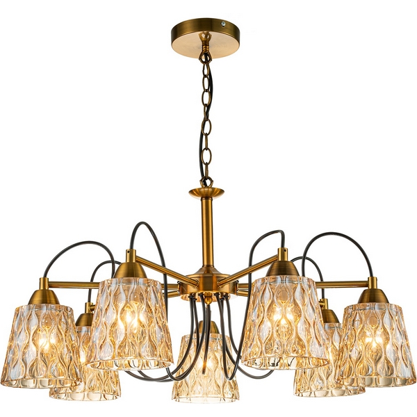 

Подвесная люстра Escada Dream 1125/7PL E27*40W Brass, Dream 1125/7PL