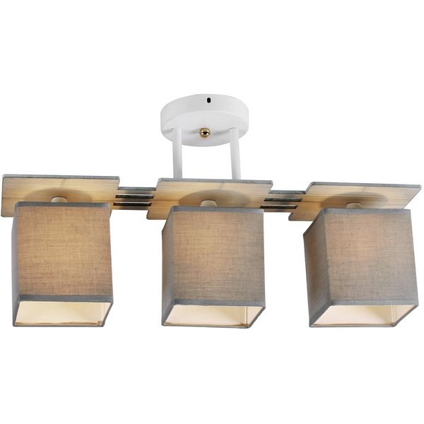 

Люстра потолочная на штанге 1129/3PL E27*60W White/Grey Escada Argus Grey, Argus 1129/3PL Grey