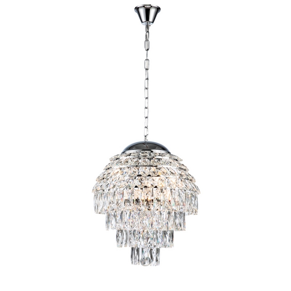 

Подвесная люстра хрустальная 1147/8S (Escada), Хром, 1147/8S