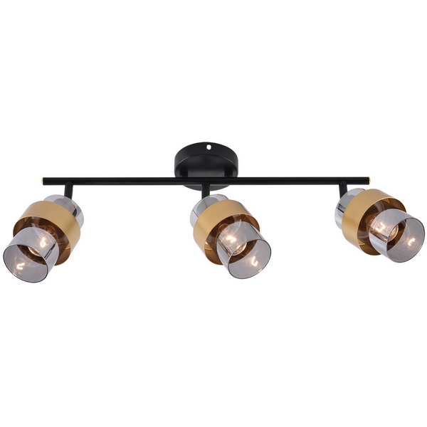 Изображение товара Настенно-потолочный спот Escada 1169/3A Black/Gold E14*40W