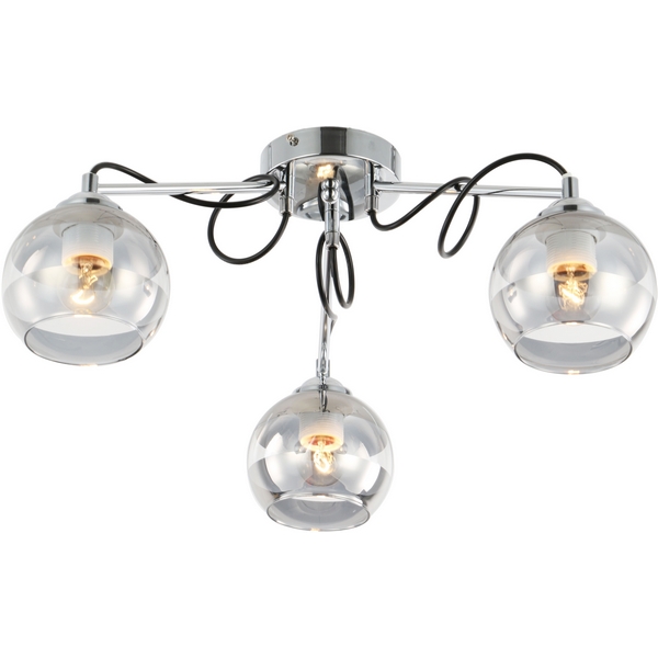 

Люстра потолочная E27*60W Escada Riley 1179/3P, Хром, Riley 1179/3P