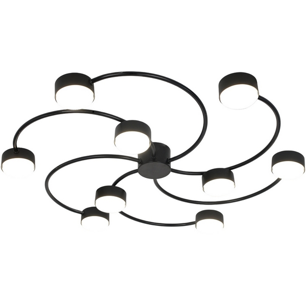 

Потолочный светильник Escada Alhena 1180/9P GX53*15W Black, Черный, Alhena 1180/9P