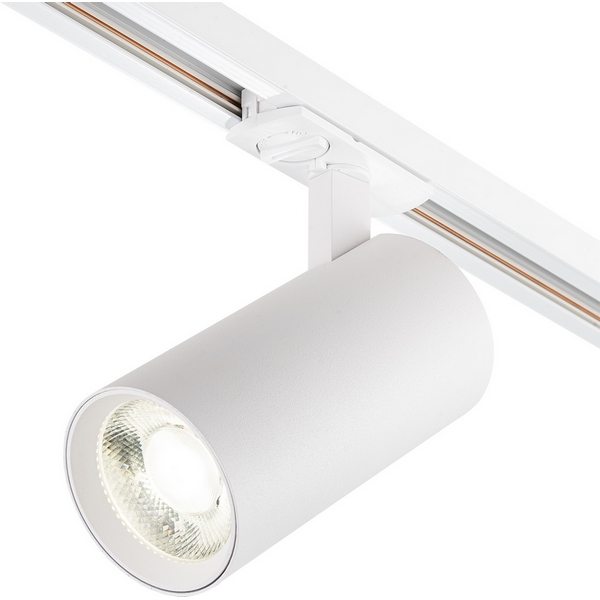 

Трековый светильник однофазный 220V Escada 20002 20002TRA/01LED SWH 10Вт, металл, белый матовый, 20002 20002TRA/01LED SWH