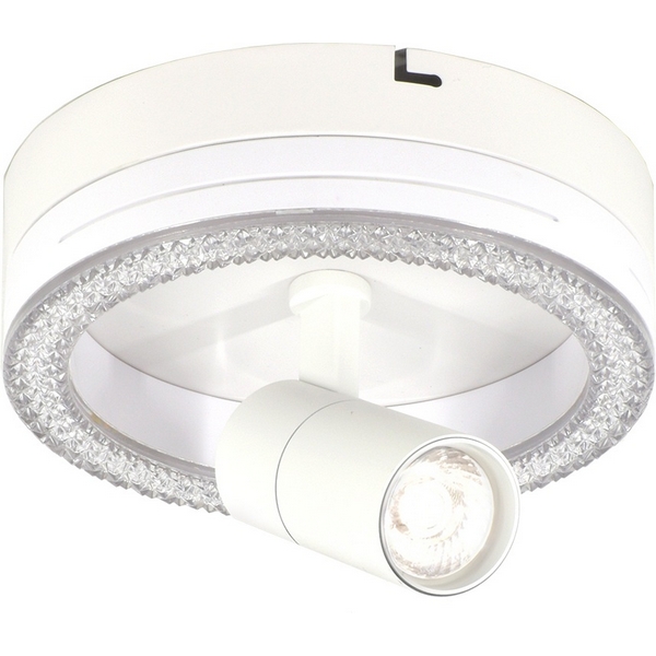 

Настенно-потолочный светодиодный светильник Escada 20044LED 20044SMA/01LED WH 20Вт, металл/акрил, белый, 20044LED 20044SMA/01LED WH