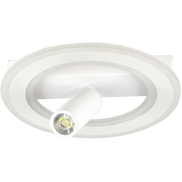 Изображение товара Настенно-потолочный светильник со спотом Escada 20045SMA/01LED WH LED 26W 4000K белый