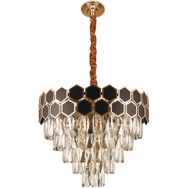 

Люстра подвесная E14*40W Gold/Black Escada Blaisko 2102/17S, Золото, Blaisko 2102/17S