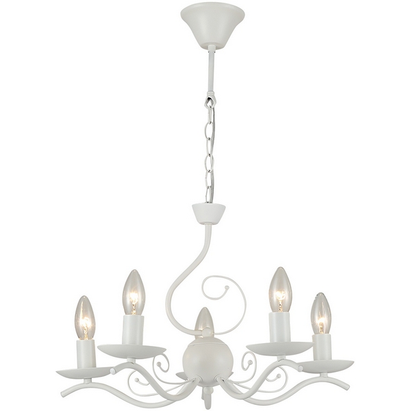 Изображение товара Подвесная люстра Escada Cantata 2103/5S E14 40W Antique white классическая потолочная модель