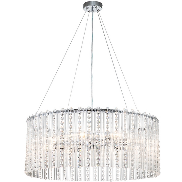 

Подвесная люстра хрусталь Escada ASTLEY 2104/8S, Хром, ASTLEY 2104/8S