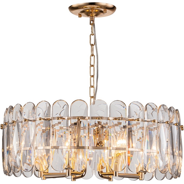 

Подвесная люстра хрусталь Escada Arabana 2114/8S E14*40W Gold, Прозрачный, Arabana 2114/8S Gold