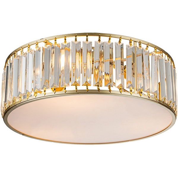 

Потолочный светильник круглый Escada Unona 2116/3 E27*40W Gold, Золото, Unona 2116/3