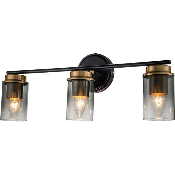 

Бра Escada Dinasty 2118/3A E14*40W Black/Brass, Дымчатый, Dinasty 2118/3A