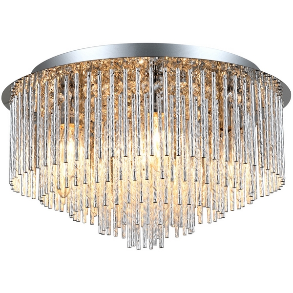 

Потолочная люстра круглая Escada Duchess 2126/7S Chrome, Прозрачный, Duchess 2126/7S Chrome